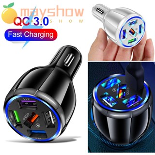 Mayshow 5 USB Car Charger อะแดปเตอร์คุณภาพสูง Travel Charger Car Quick Charger