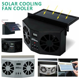 New Car Truck Air Conditioner Solar Cooling Fan Cooler Cycle Exhaust Auto Fans