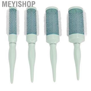 Meyishop Roll Hair Comb  Prevent Slip Round Brush Set Static Proof Reduce Frizz for Blow Drying Straight