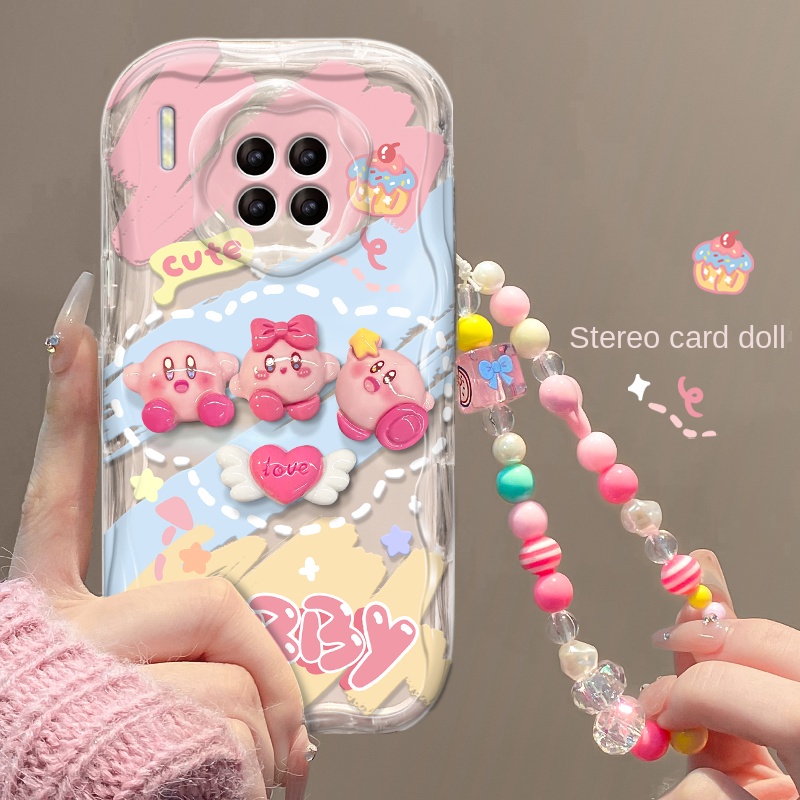 เคสโทรศัพท์มือถือ กันกระแทก พร้อมสายคล้องมือ สําหรับ Huawei p30 p30 pro p40 p40 pro p50 p50 pro p60 