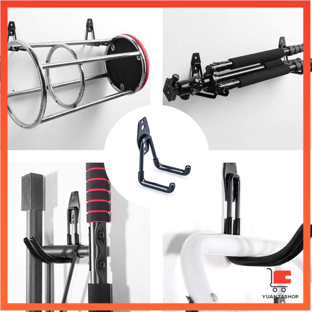 Metal hook ที่แขวนจักรยาน ที่แขวนติดผนัง ที่แขวนสายยาง รูปที่ 4