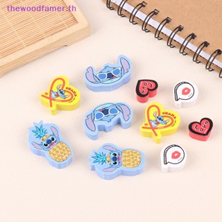 โมเดลฟิกเกอร์ รูปการ์ตูนอนิเมะ Stitch Kawaii Eraser ของเล่นสําหรับเด็กนักเรียน