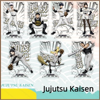 โมเดลฟิกเกอร์อะคริลิค รูปอนิเมะ Jujutsu Kaisen Jersey Gojo Satoru Kugisaki สําหรับตกแต่งบ้าน