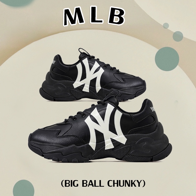MLB Big Ball Chunky A Black sneakers MLB 3ASHC101N-50BKL