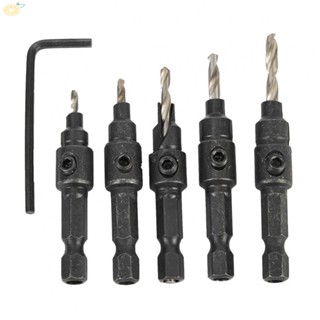 【VARSTR】Drill Bit Woodworking Drill Bit #5 #6 #8 #10 #12 1pc Drilling Pilot Holes