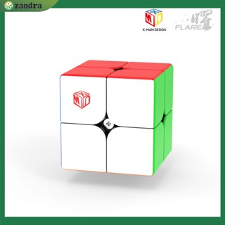 【COD】Qiyi 2x2x2 ลูกบาศก์แม่เหล็ก Qiyi Xmd Flare Cube 2x2x2 ของเล่นเพื่อการศึกษา สําหรับเด็ก