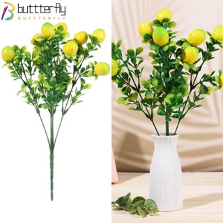 Buttterfly กิ่งมะนาว ต้นไม้ ใบไม้สีเขียว สําหรับตกแต่งบ้าน สวน วันหยุด