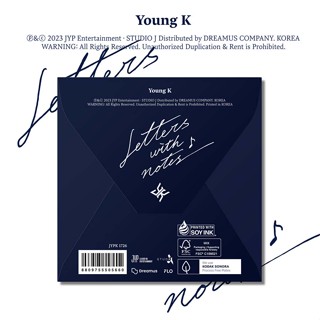 (Digipack) Young K (DAY6) - 1st album [Letters with notes]