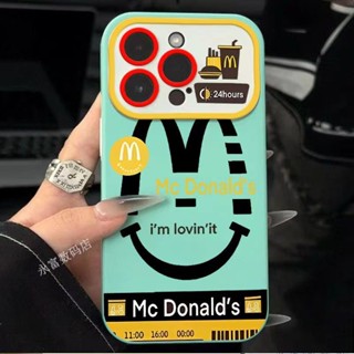 7piphone13pro12 เคสโทรศัพท์มือถือแบบนิ่ม ลายหน้ายิ้ม หน้าต่าง สําหรับ Apple max 14pro11 Mai Mai ODFR