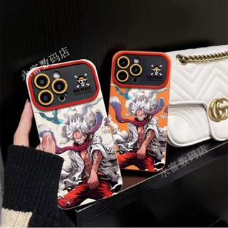 เคสโทรศัพท์มือถือนิ่ม ลายลูฟี่ ความเร็วห้าระดับ สําหรับ Iphone Apple 13pro 12 max 14pro 117p BANR