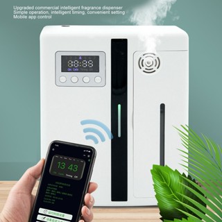 Helper HomeMall Smart Scent Air Machine เครื่องกระจายกลิ่นหอมอัตโนมัติพร้อมเทคโนโลยี Nebulizing สำหรับ Home Hotel Bar KTV US 100-240V