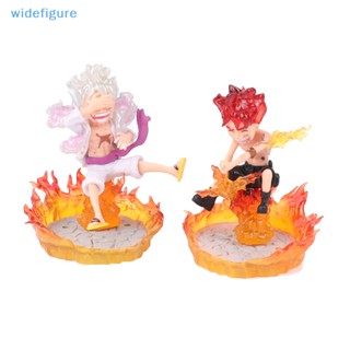 Widefigure โมเดลฟิกเกอร์ PVC อนิเมะวันพีช Sun God Nika Luffy Gear 5 Monkey D Luffy ของเล่น สําหรับเก็บสะสม