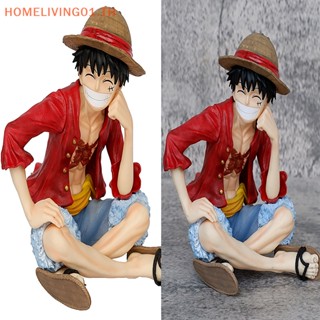 Onehome ตุ๊กตาฟิกเกอร์ PVC อนิเมะวันพีช IU Sitg Luffy Wano Country Luffy น่ารัก ของเล่น ของขวัญ สําหรับเด็ก TH