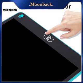 &lt;moonback&gt; แท็บเล็ตเส้นขยุกขยิกพลาสติก สําหรับห้องนั่งเล่น แท็บเล็ตการเขียนเพื่อการศึกษาอิเล็กทรอนิกส์ ที่ทนต่อการสึกหรอ