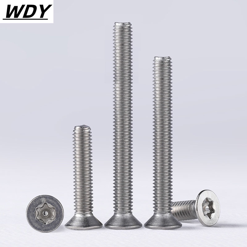 [YHM1] น็อต สกรู หัวเตเปอร์ F ดาว ท็อกซ์ แกนเดือย สแตนเลส 304 เกลียวมิล M3M4M5M6M8 / Flat Head Pin-Torx ราคา ถูกที่สุด ดีลบีเคเค แกลเลอรีภาพที่ 6