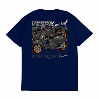 Sakazuki T-Shirt VESPA Motorcycle Distro DO YOU VESPA MATIC SPRINT T-Shirt Automotive | SAKAZUKI Kaos Baju Distro M_03