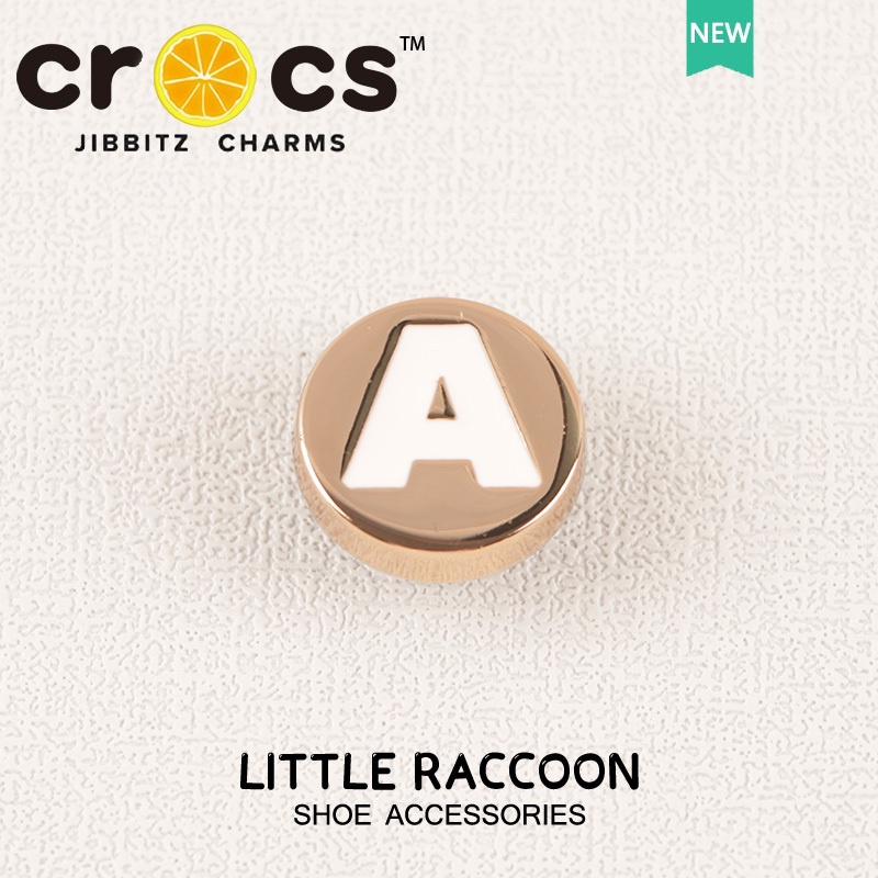 JIBBITZ Crocs charms ตัวติดรองเท้า ตัวอักษรA-Z ตัวติดรองเท้า Crocs