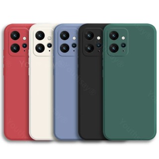 เคสโทรศัพท์มือถือ ซิลิโคนนิ่ม TPU สีพื้น สําหรับ Xiaomi Redmi Note 12 4G 5G Pro Plus Redmi Note 12 Redmi Note 12 Pro Plus