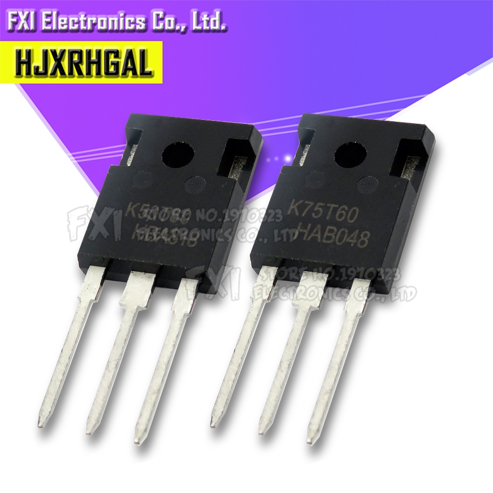 5PCS K50T60 IKW50N60T 50N60 K75T60 IKW75N60T 75N60 TO247 TO-247 ปลั๊กตรง