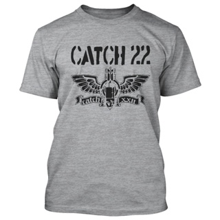 T-shirt เสื้อยืด ผ้าฝ้าย 100% พิมพ์ลาย Catch 22 Ska Punk Catch 22 คุณภาพสูง สําหรับผู้ชาย S-5XL