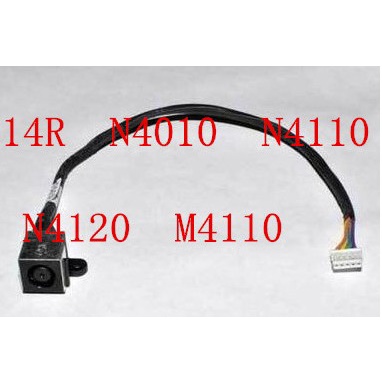 DC Power Jack พร้อมสายสําหรับ Dell 14R N4110 Vostro 3450 V3450 แล็ปท็อป DC-IN ชาร์จ Flex Cable