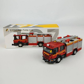 Tiny 197 Hong Kong Fire Department Scania Major Pump 1/76 Diecast Model 009738