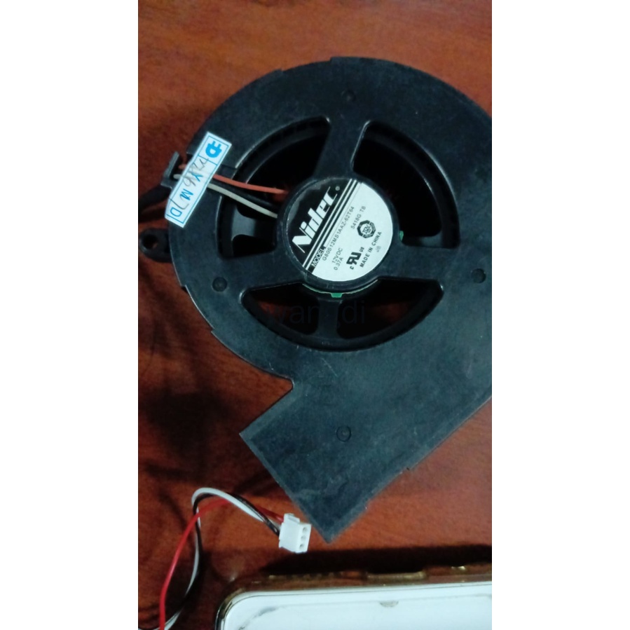 Nidec G80S12MS1AAZ-52T64 12V 0.37A Otto โปรเจคเตอร์ Turbo Centrifugal Blower