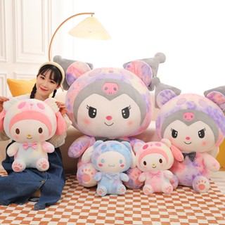 ตุ๊กตาหมี Sanrio Kuromi Melody สีสันสดใส ของเล่นสําหรับเด็ก