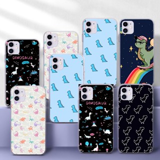 เคสโทรศัพท์มือถือแบบนิ่ม TPU ใส ลายไดโนเสาร์ 48N สําหรับ Samsung A21S A22 A22S A30S A32 A40S M30 A42 A5 A50 A50S