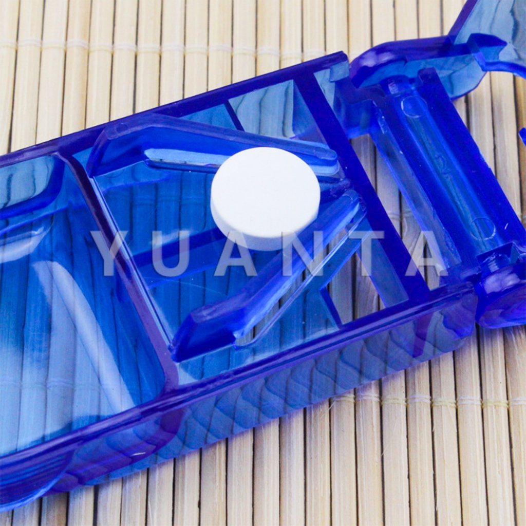 Yuanta กล่องตัดยา รุ่นใหม่ ใบมีดคม ที่แบ่งเม็ดยา ที่ตัดเม็ดยา ที่ตัดยา ที่แบ่งยา ตลับใส่ยา pill cutter - รูปที่ 5