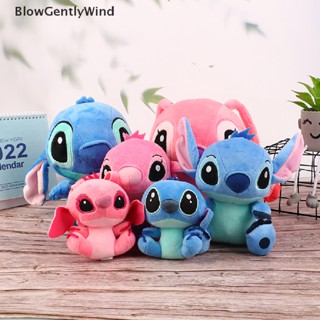 Blowgentlywind ตุ๊กตาการ์ตูนดิสนีย์ Lilo and Stitch สีฟ้า สีชมพู ของเล่นสําหรับเด็ก