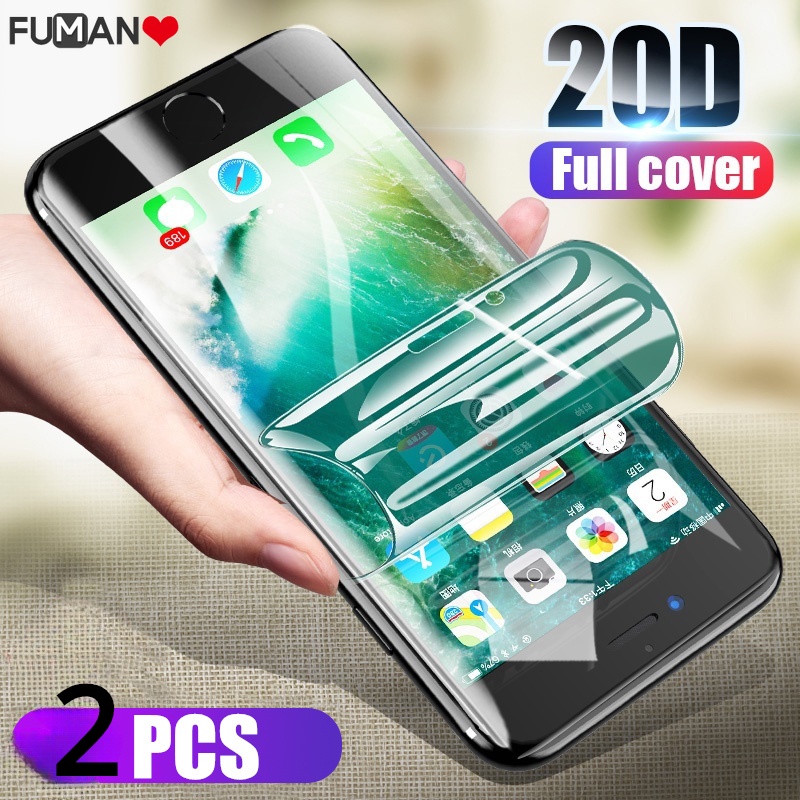ฟิล์มไฮโดรเจลนิ่ม กันรอยหน้าจอ แบบเต็มจอ สําหรับ Vivo V27 V25 V23 V20 V17 V15 Pro V27e V25e V23e V21 V21s V21e 4G 5G VivoV27 2 ชิ้น
