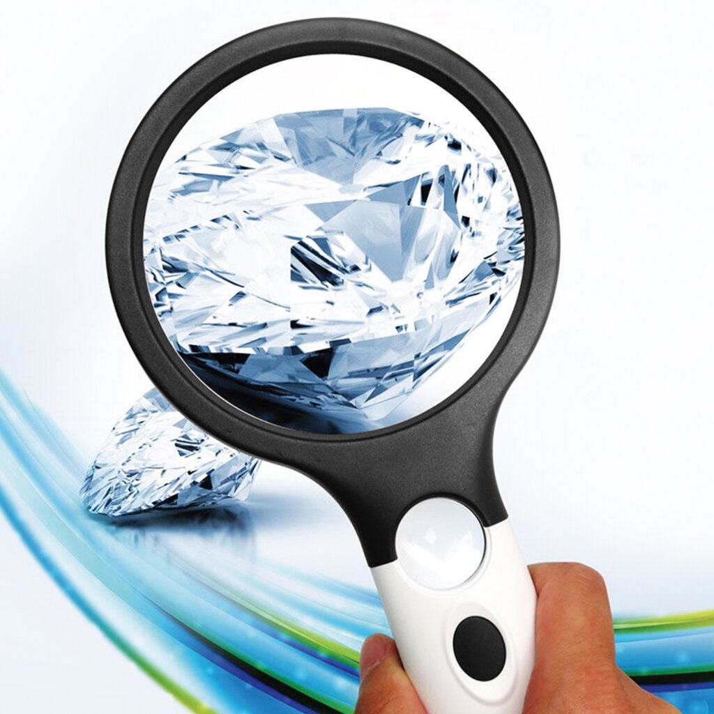 ORIONS Crystal Loupe แว่นขยายมีไฟLED แว่นขยายพกพา แบบคริสตัล นำเข้าจากญี่ปุ่น - รูปที่ 4