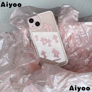 ✅เคสโทรศัพท์มือถือนิ่ม ป้องกัน ประดับหมุด สไตล์อินเทรนด์ สําหรับ Apple 14 1112เคสโทรศัพท์มือถือ ลายอีกาหัวใจ สําหรับ Iphone 13 7A2M