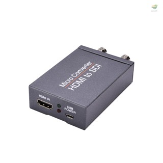 Enew)nk-m009 HDMI to Two SDI อะแดปเตอร์แปลงเสียง รองรับ 720P/1080P
