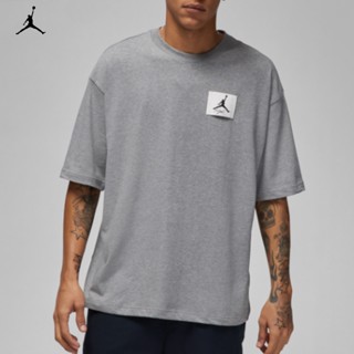 Air Jordan เสื้อยืดลําลอง แขนสั้น คอกลม สําหรับผู้ชาย เหมาะกับการเล่นกีฬาบาสเก็ตบอล DZ7314