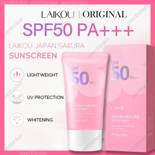 Original LAIKOU ครีมกันแดด ป้องกันรังสียูวี กันน้ํา SPF50 PA+++ 50 กรัม