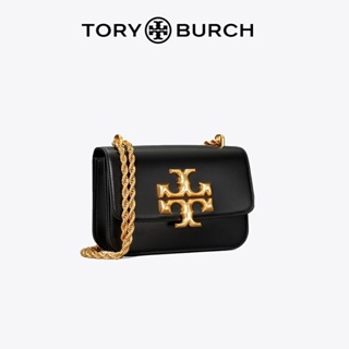 Tory Burch ELEANOR กระเป๋าสะพายไหล่ กระเป๋าถือ ทรงเมสเซนเจอร์ ลายดาว สําหรับผู้หญิง