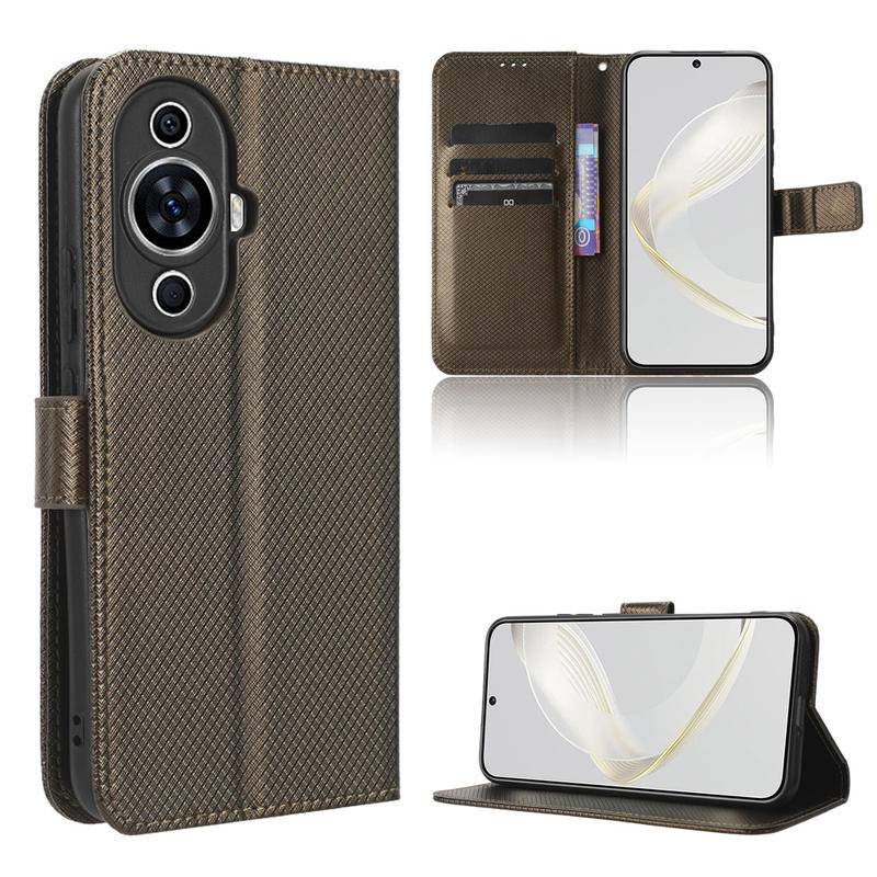 Huawei Nova 11 Case Flip Diamond PU Leather Wallet Card Slot Phone Cover Huawei Nova 11 10 Pro 9 8i 
