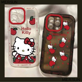 ✅เคสโทรศัพท์มือถือ แบบใส ลายแมวน่ารัก สําหรับ Apple Iphone xrpromax7 proplus 1412 13 EAZV