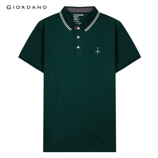 GIORDANO เสื้อโปโลผู้ชาย Classic man -Mens Classic man polo 01013260