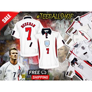 ENGLAND RETRO JERSEY  HOME เสื้อฟุตบอล อังกฤษย้อนยุค 2000,1998,2004,2006