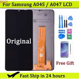 หน้าจอสัมผัสดิจิทัล LCD สําหรับ Samsung Galaxy A04S LCD A047 Samsung SM-A047F SM-A047F DS