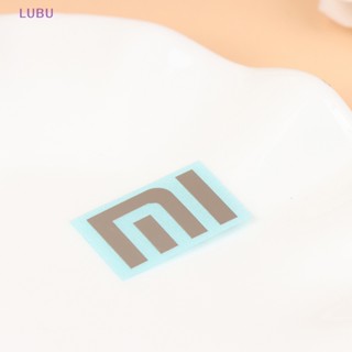 Lubu สติกเกอร์โลโก้โลหะ สีเงิน สําหรับ Xiaomi MI แล็ปท็อป โทรศัพท์มือถือ TV ใหม่