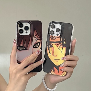 เคสโทรศัพท์มือถือ ฟิล์มเลเซอร์ ลายการ์ตูนนารูโตะ แฟชั่น สําหรับ iPhone 11 14 12 13 Pro Max