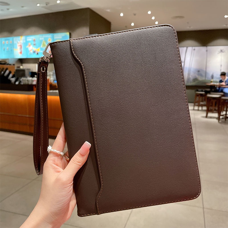 เคสแท็บเล็ตหนัง ฝาพับ พร้อมช่องใส่บัตร หรูหรา สําหรับ iPad 9th 8th 7th 6th Generation Pro 12.9 2015 2017 Pro11 M2 M1 9.7 10.2 9 8 7 6 Mini 6 5 Air 2
