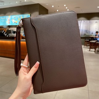 เคสแท็บเล็ตหนัง ฝาพับ พร้อมช่องใส่บัตร หรูหรา สําหรับ iPad 9th 8th 7th 6th Generation Pro 12.9 2015 2017 Pro11 M2 M1 9.7 10.2 9 8 7 6 Mini 6 5 Air 2