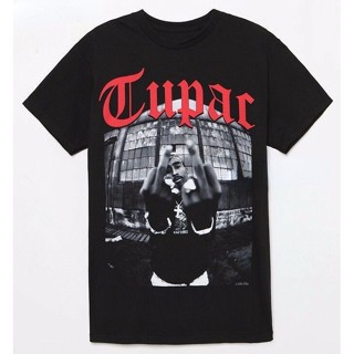 เสื้อยืด พิมพ์ลายกราฟฟิค Tupac 2pac สไตล์ฮิปฮอป วินเทจ แนวสตรีท พังก์ ฤดูร้อน สําหรับผู้ชาย