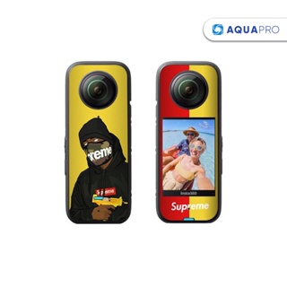 Insta360 X3 Sticker No.36 (Supreme Yellow) Protective Skin Film สติกเกอร์ฟิล์ม ป้องกันรอยขีดข่วน