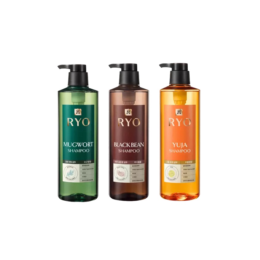 RYO Mugwort/Black Bean/Yuja Shampoo 800ml